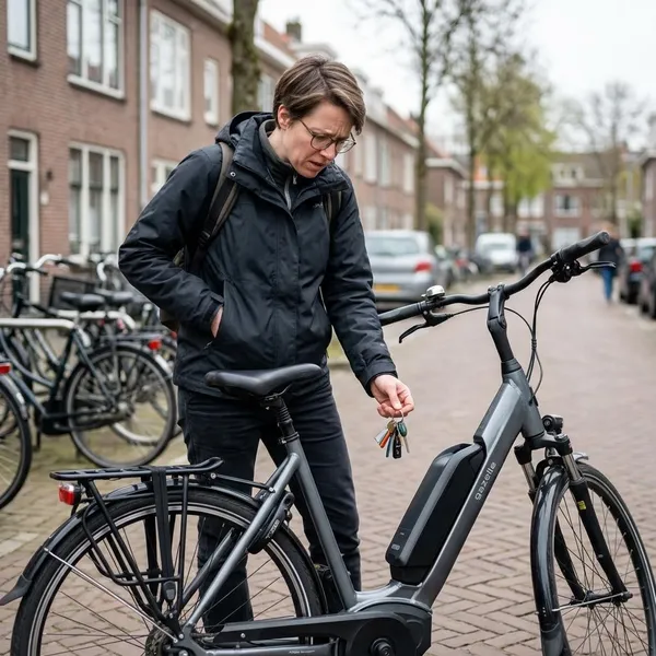 accu sleutel elektrische fiets kwijt