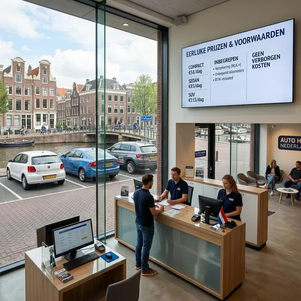 autoverhuur prijsvergelijking Nederland