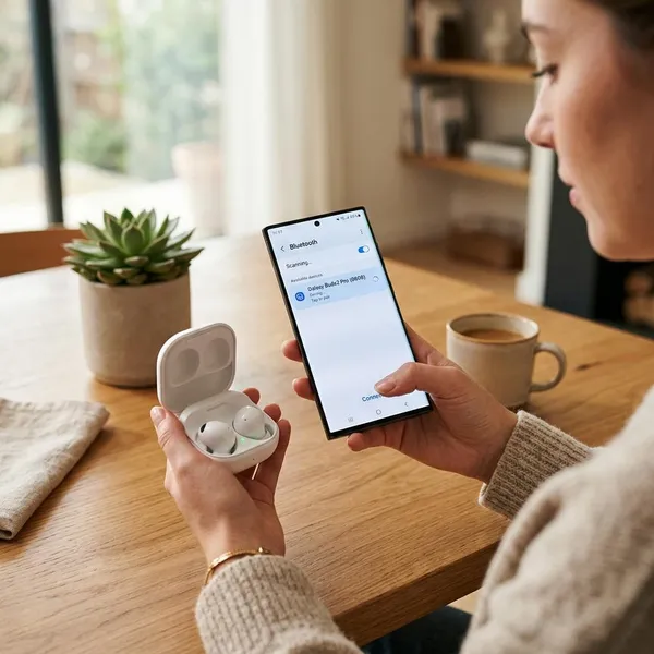 Bluetooth oortjes verbinden met Samsung stap voor stap