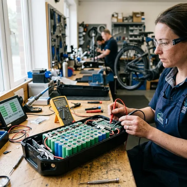 Is een gereviseerde fietsaccu veilig