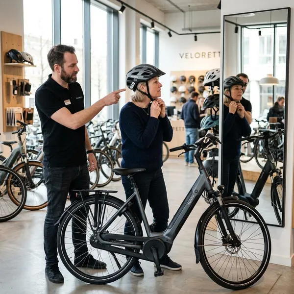 fietshelm dames e bike