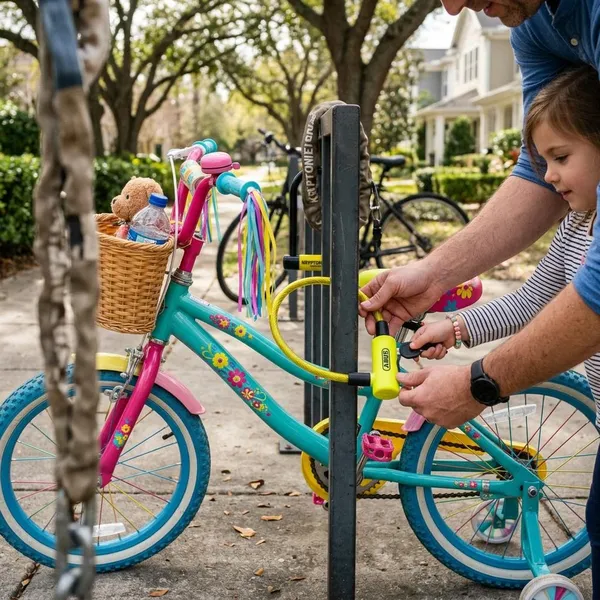 Waarom een kinderfiets een goed slot nodig heeft