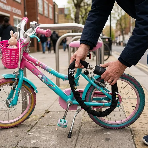 Waar je op let bij een fietsslot voor kinderen
