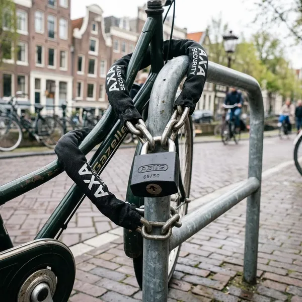 fietsslot met ketting