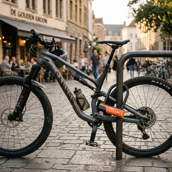 Zo zet je een mountainbike veilig op slot