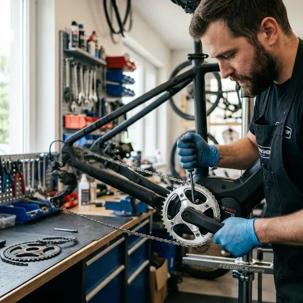 Kettingblad van een Bosch e-bike vervangen in stappen