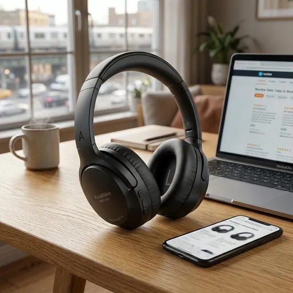 koptelefoon draadloos noise cancelling