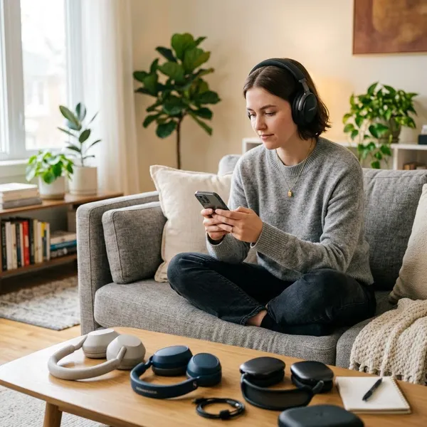 Waar moet je op letten bij een draadloze noise cancelling koptelefoon