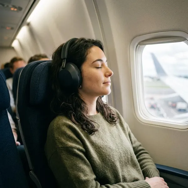 noise cancelling koptelefoon zonder muziek