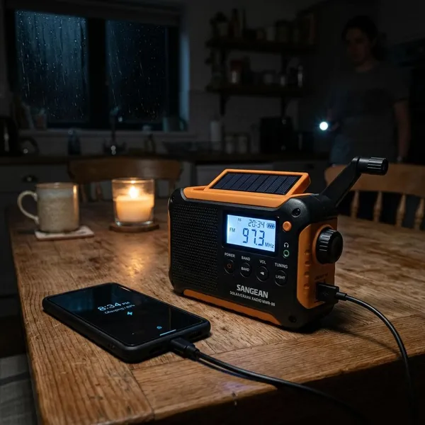 Hoe goed werkt de powerbank in een noodradio