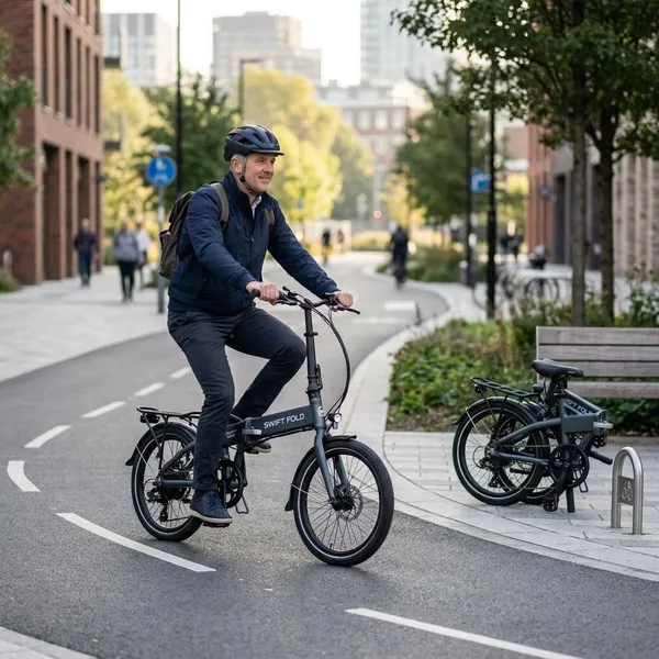 Accu en actieradius bij een opvouwbare e-bike