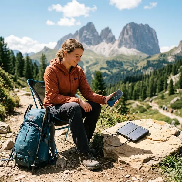 Wat is een powerbank met zonnepaneel