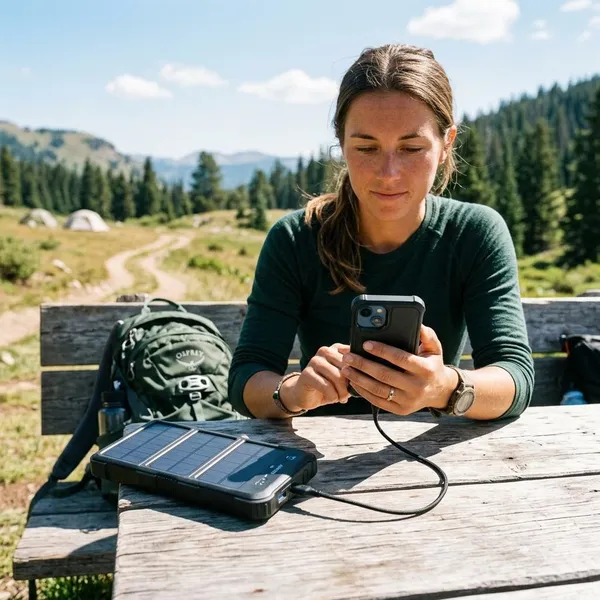 Waar je op let bij een powerbank met zonnepaneel