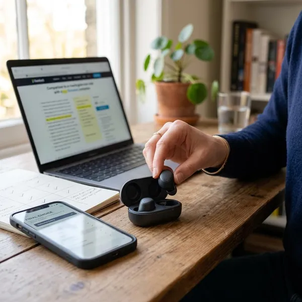 Batterijduur en opladen van Solix draadloze oordopjes