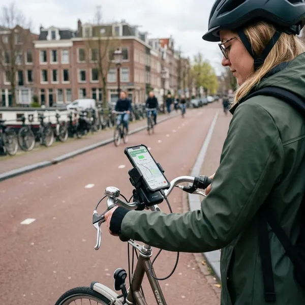 Bedraad of draadloos opladen op de fiets