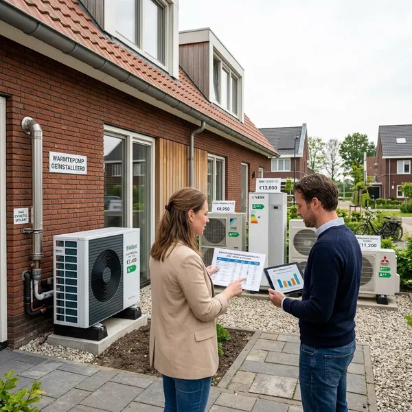 warmtepomp prijsvergelijking