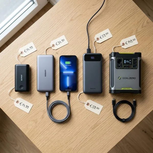Wat kost een powerbank per capaciteit